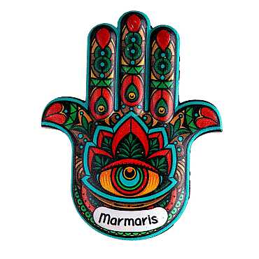 Marmaris Temalı Myros Yöresel Polyester Magnet - 55