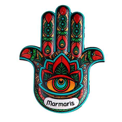 Marmaris Temalı Myros Yöresel Polyester Magnet - 55