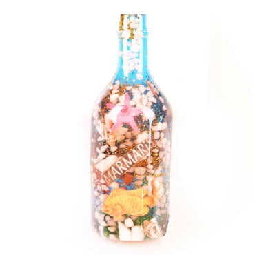 Marmaris Themed Transparent Polyester Photo Fridge Magnet - 10
