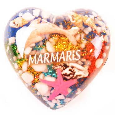 Marmaris Themed Transparent Polyester Photo Fridge Magnet - 11