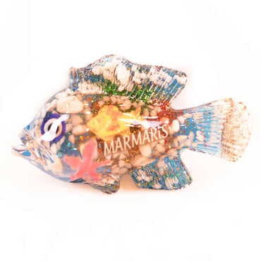 Marmaris Themed Transparent Polyester Photo Fridge Magnet - 20