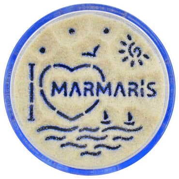 Marmaris Themed Magic Sand Globe