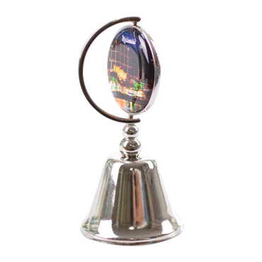 Marmaris Themed Collectible Souvenir Metal Bell 44x90 mm - Thumbnail