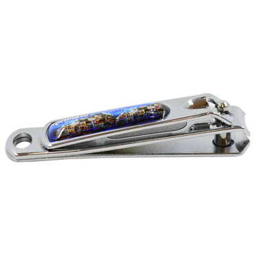 Marmaris Themed Customised Metal Epoxy Nail Clipper 56x13x13 mm - Thumbnail