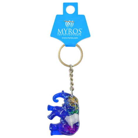 Marmaris Themed Customised Transparent Polyester Keyring - 3