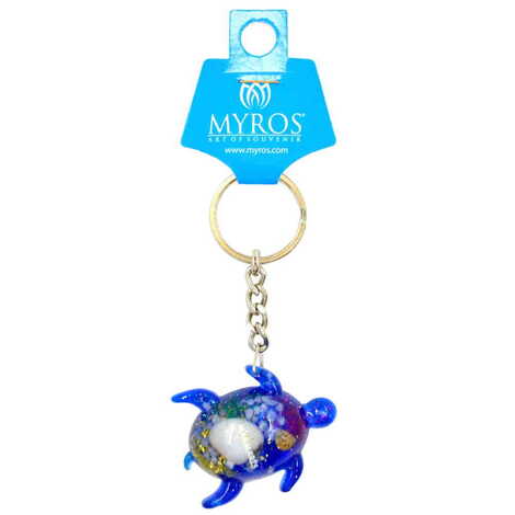 Marmaris Themed Customised Transparent Polyester Keyring - 6
