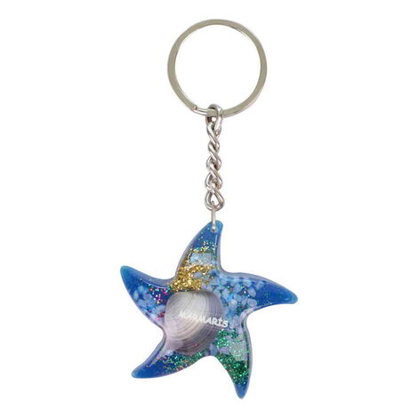 Marmaris Themed Customised Transparent Polyester Keyring - 11