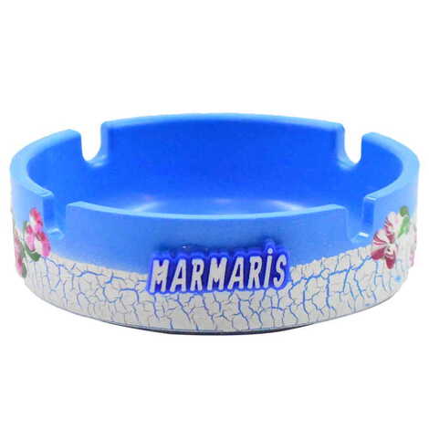 Marmaris Themed Marine Themed Polyester Ashtray