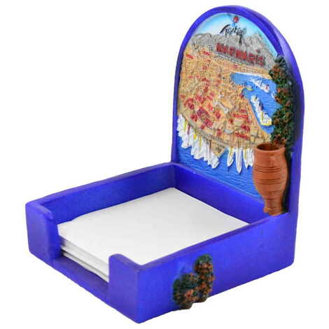 Marmaris Themed Polyester Note Holder - 3
