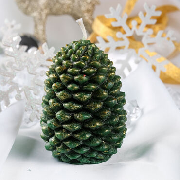 Myros - Medium Cone Shaped Candle