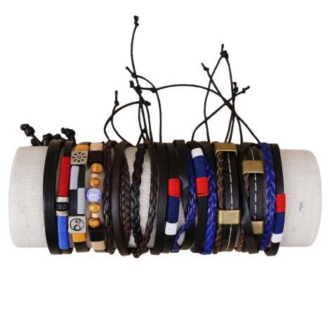 Men's Adjustable Bracelet - 7