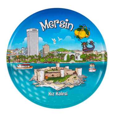 Mersin Themed Metal Trivet