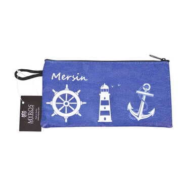Mersin Themed Turkish Woven Wallet 183x97x8 mm - 5
