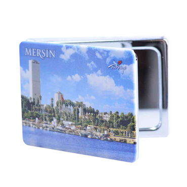 Toptan Mersin Temalı Myros Dikdörtgen Özelleştirilmiş Pu Ayna 85x62x11 mm - Thumbnail