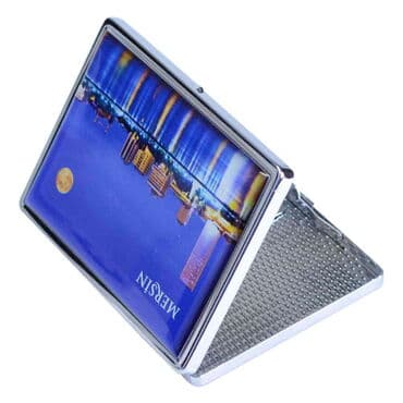 Mersin Themed Metal Cigarette Case 103x80x11 mm - 3