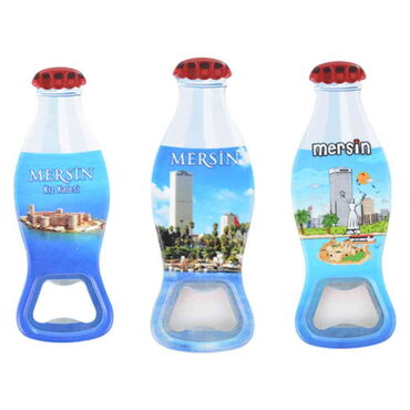 Wholesale Mersin Themed Myros Bottle Opener Refrigerator Magnet 42x120 mm - 3