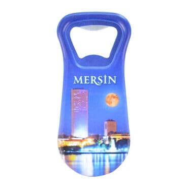 Wholesale Mersin Themed UV Printed Bottle Opener Refrigerator Magnet 95x43 mm - 4
