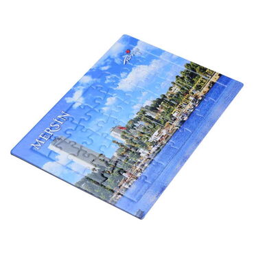 Mersin Themed Customised Paper Jigsaw Puzzle 190x270 mm - Thumbnail