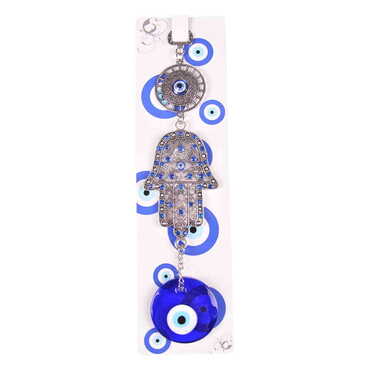 Metal Evil Eye Wall Hanging Decoration - Thumbnail