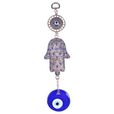 Metal Evil Eye Wall Hanging Decoration - Thumbnail