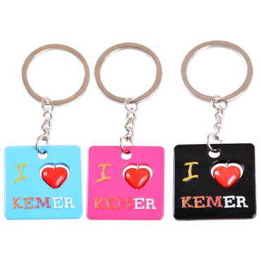 Kemer Themed Metal Keychain - 2