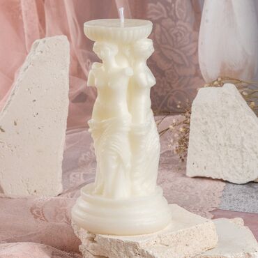 Myros - Milos Venus Shaped Candle