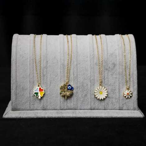 Mineral Coated Necklace - 4