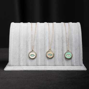 Mineral Coated Necklace - 5