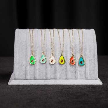 Mineral Coated Necklace - 14