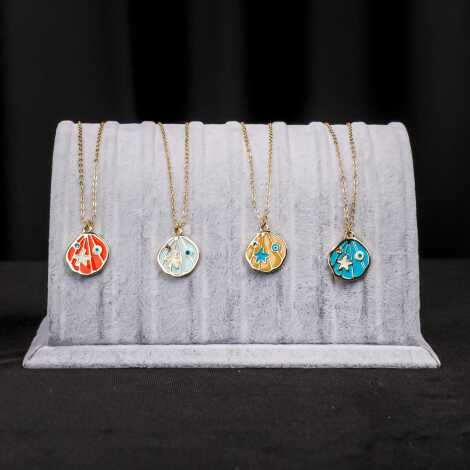 Mineral Coated Necklace - 15