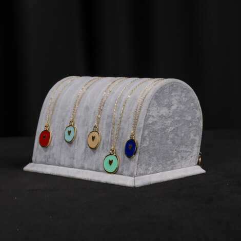 Mineral Coated Necklace - 17