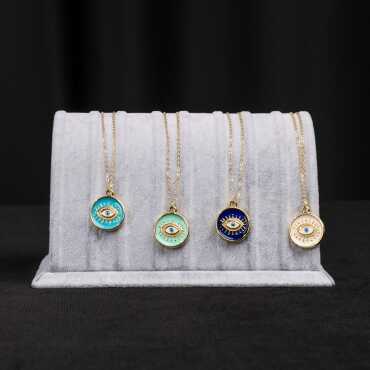 Mineral Coated Necklace - 18