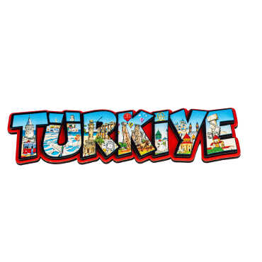 Wholesale Turkey Themed Myros Uv Yazi Magnet - 2