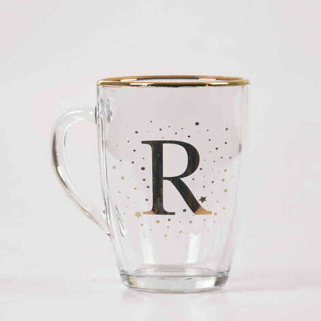 Monogram Glass Mug