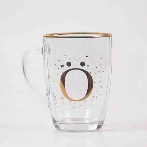 Monogram Glass Mug