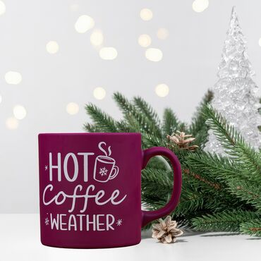 Toptan Mor Coffee Weather Hediye Kutusu - Thumbnail