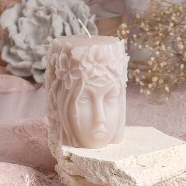 Myros - Mother Earth Shaped Candle