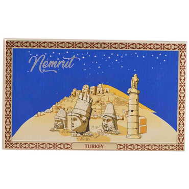 Myros - Mount Nemrut Silver Plated Desktop Decor 78x125 mm