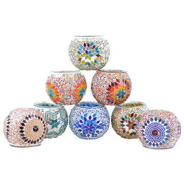 Toptan Mozai̇k Flora Mumluk Lamba - 5