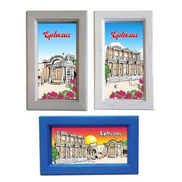 Museum Themed Medium Wooden Printed Frame 130x205 mm