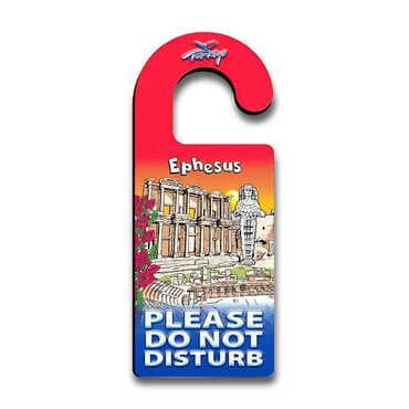 Museum Themed Wooden Customised Door Hanger 236x94 mm