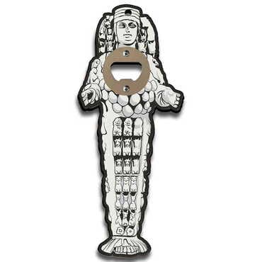 Museum Themed Custom Shaped Printed MDF Wooden Bottle Opener