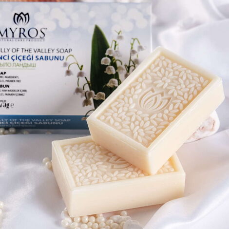 Toptan Myros 2X75 gr İnci Çiçeği Sabunu