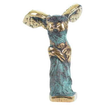 Toptan Myros Bronz Heykel Nike 14 Cm