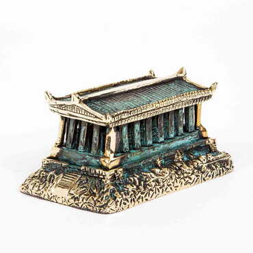 Myros - Myros Bronz Heykel Tapınak 10 cm