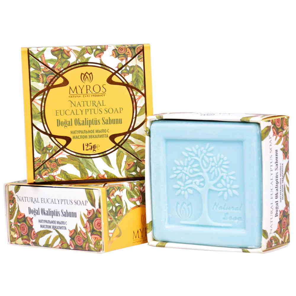 Toptan Myros Doğal Okali̇ptüs Sabunu 125 Gr.