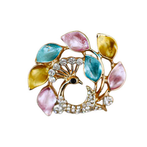 Myros Renkli Broş - 5