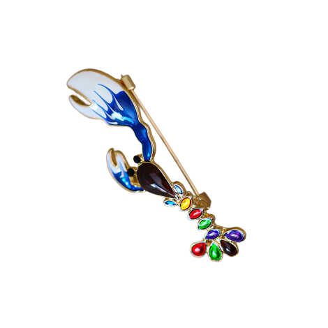 Myros Renkli Broş - 11