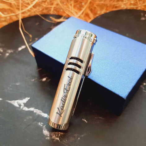 Name Personalised Gasoline Metal Lighter - 6