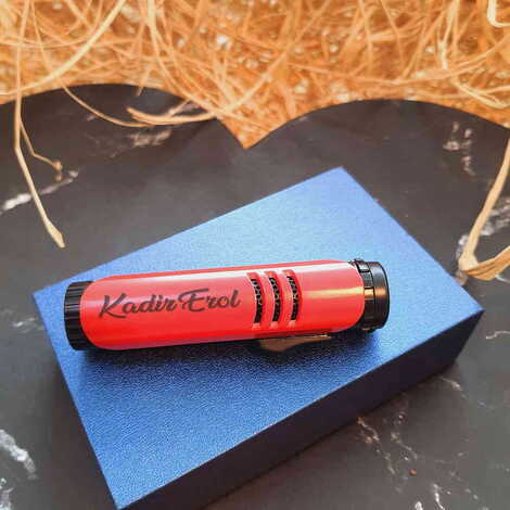 Name Personalised Gasoline Metal Lighter - 4
